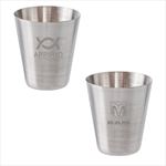 DST11218 Mini 1 oz. Stainless Steel Shot Glass With Custom Imprint